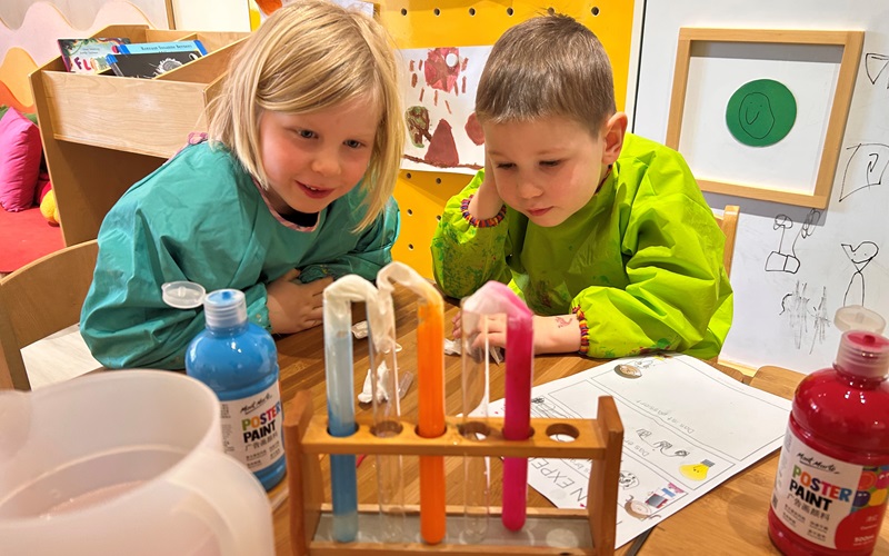 Forschen, staunen, entdecken - Experimente in der Vorschule