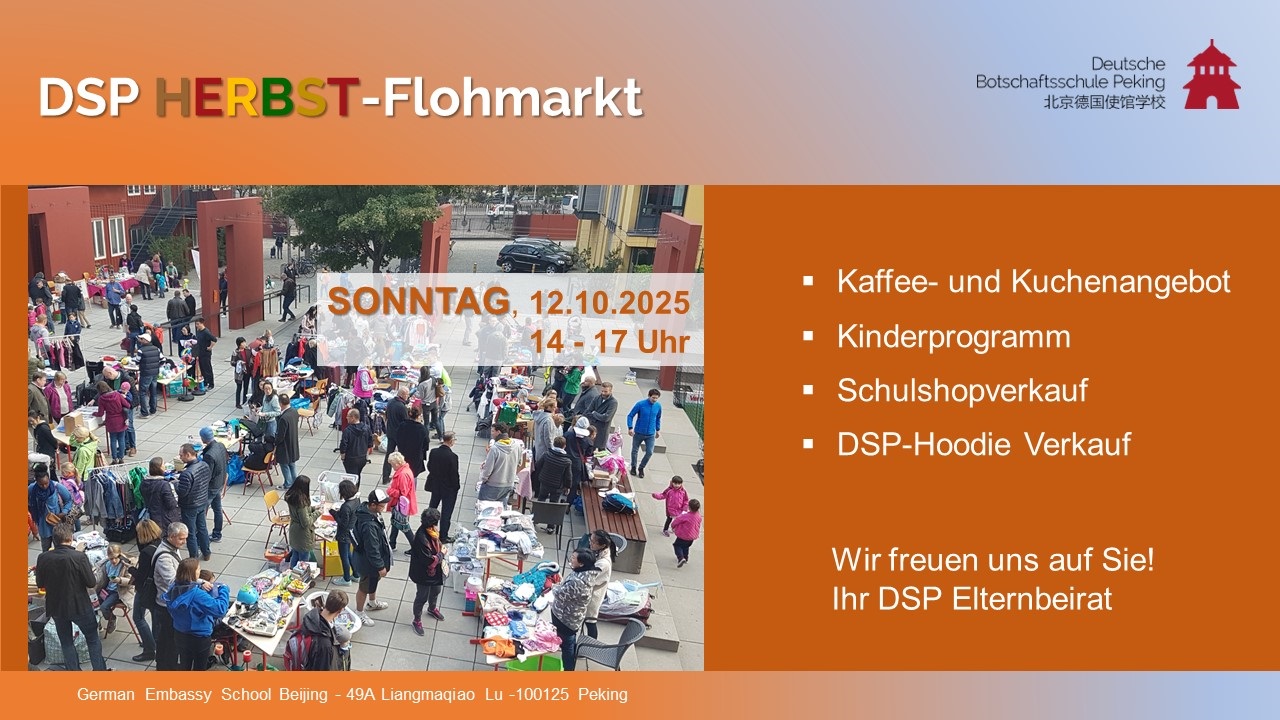 Ankndigung: Herbst-Flohmarkt