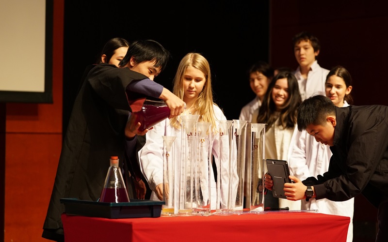 Schulleben und Vielfalt werden sichtbar beim Stufentreff