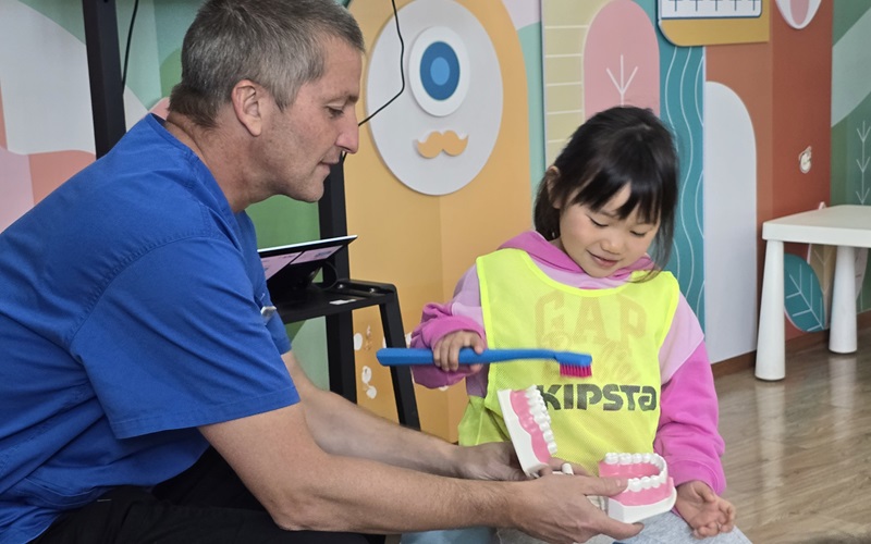 Zahnarztbesuch mit Wohlf�hlcharakter