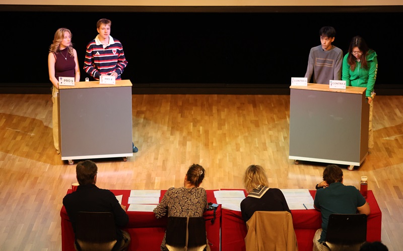 "Jugend debattiert": DSP-Finale mit starken Argumenten