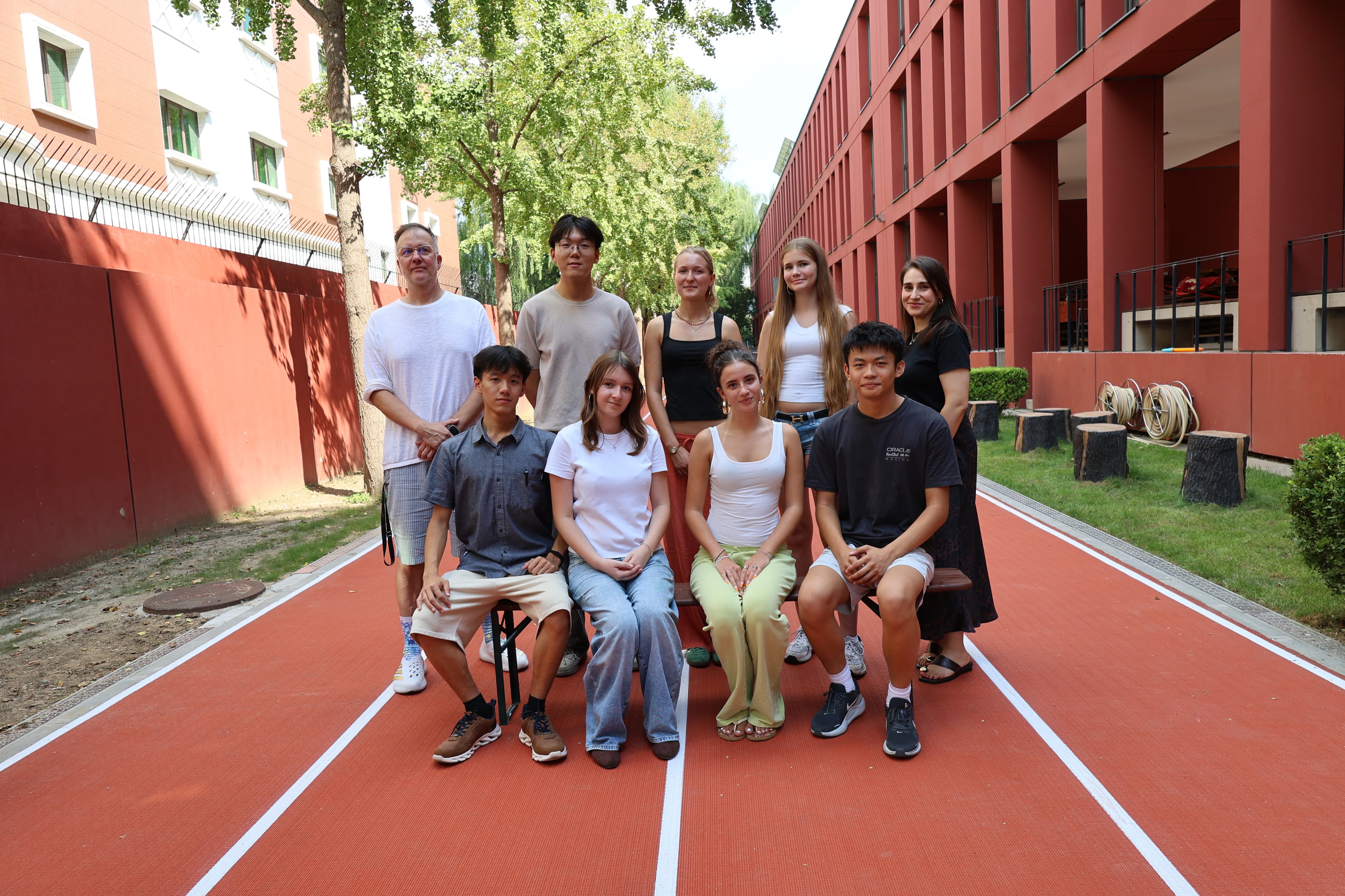 Gruppenfoto der Schülervertretung